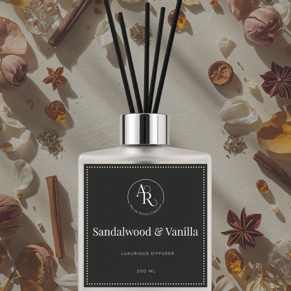 Sandalwood and Vanilla Luxurious Diffuser