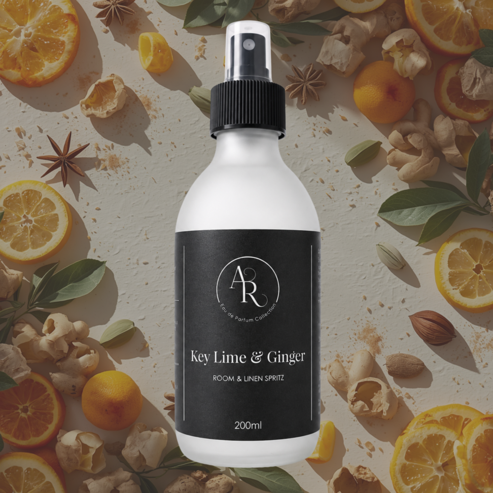 Key Lime and Coconut Room and Line Spritz