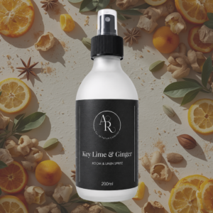 Key Lime and Coconut Room and Line Spritz