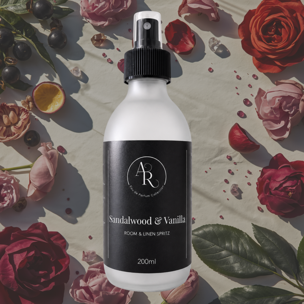 Sandalwood and Vanilla Room and Linen Spritz